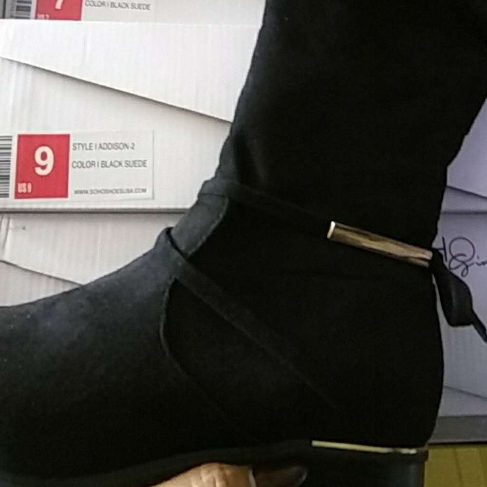 ๐Women's Tall Faux Suede Knee High Boots ๐ - Picture 8 of 8